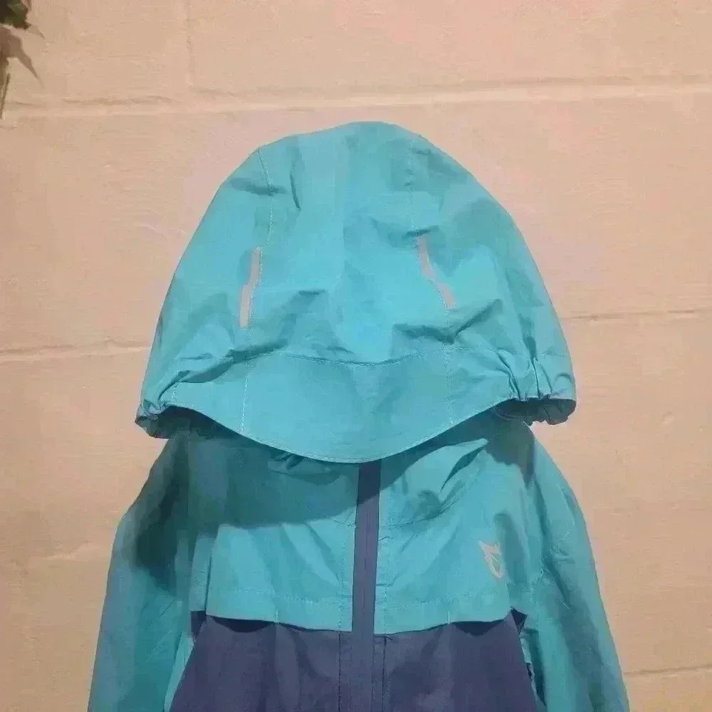 BALEAF Unisex Rain Jacket Waterproof Raincoat Windbreaker Hooded SIZE S Youth